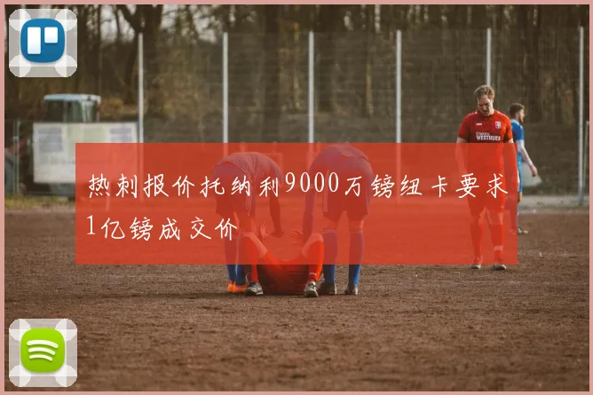 热刺报价托纳利9000万镑纽卡要求1亿镑成交价